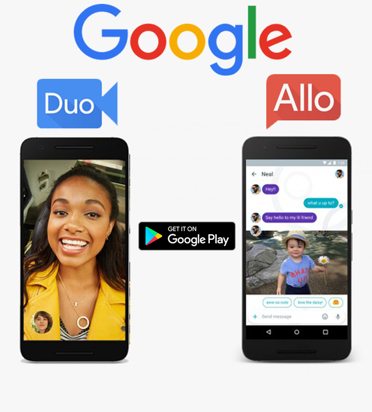 Google Duo & Google Allo